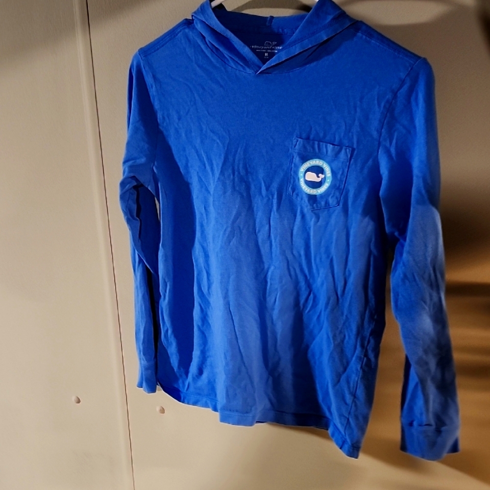 Hooded t shirt vineyard vines LS